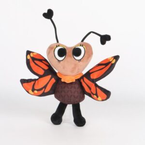 Vivid Monarch Flutter Plush